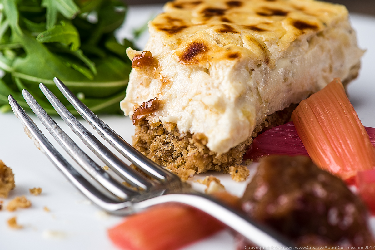 Caramelised Onion Cheesecake
